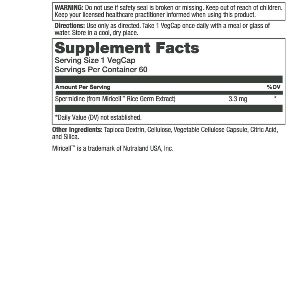 SPERMIDINE 3.3 MG