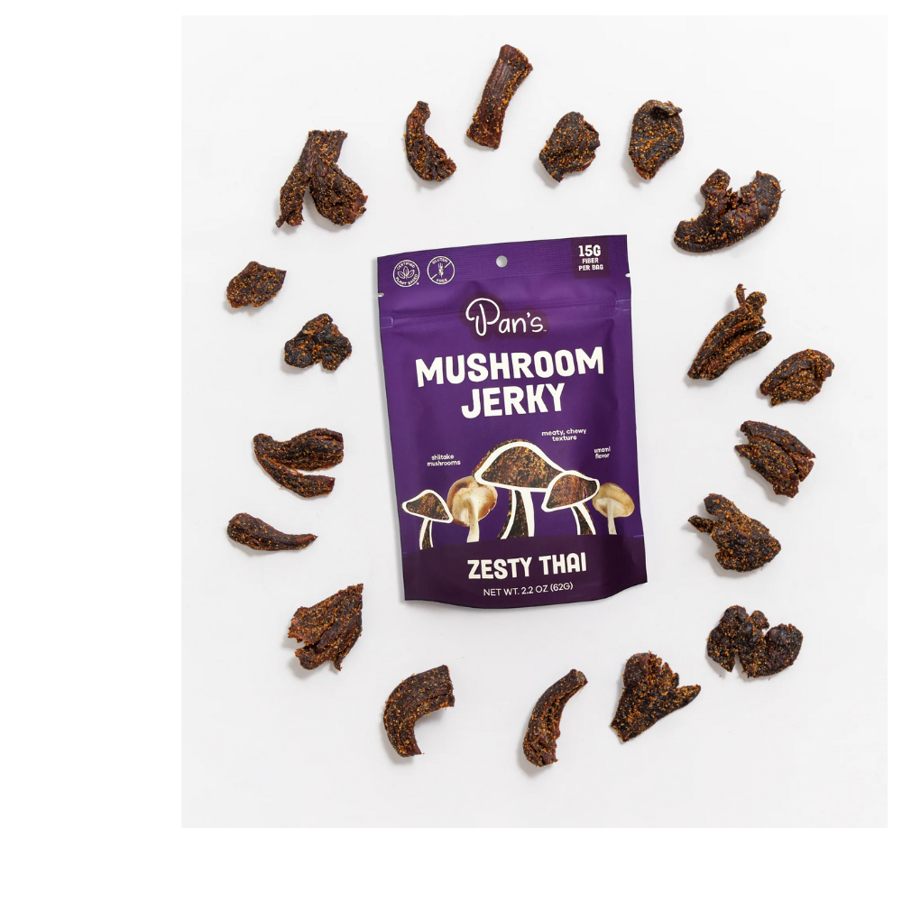 Zesty Thai Mushroom Jerky