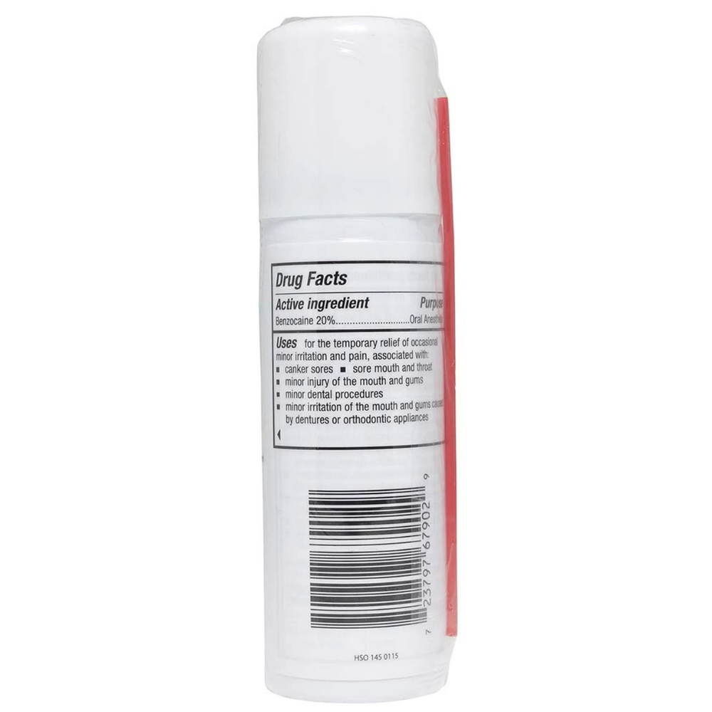 PULVERIZADOR DE ANESTÉSICO TÓPICO HURRICAINE