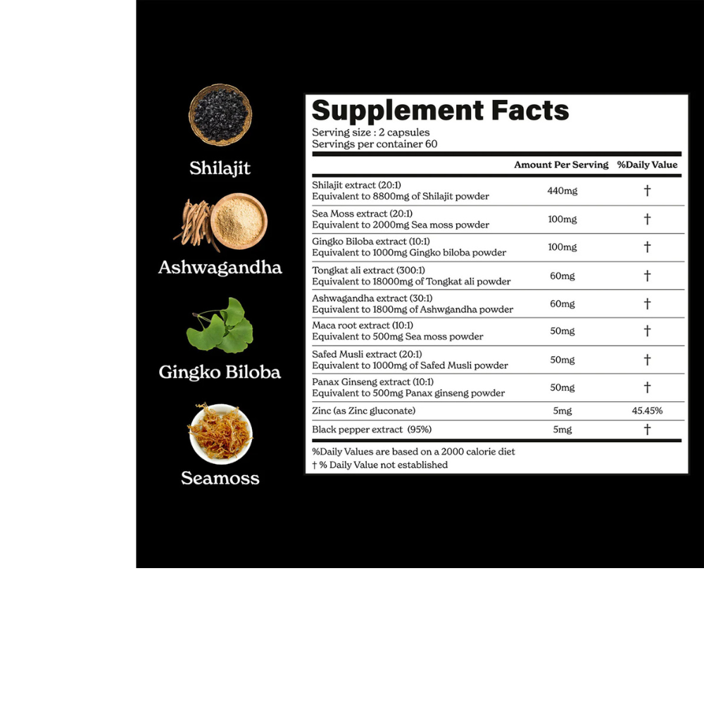Shilajit Sea Moss