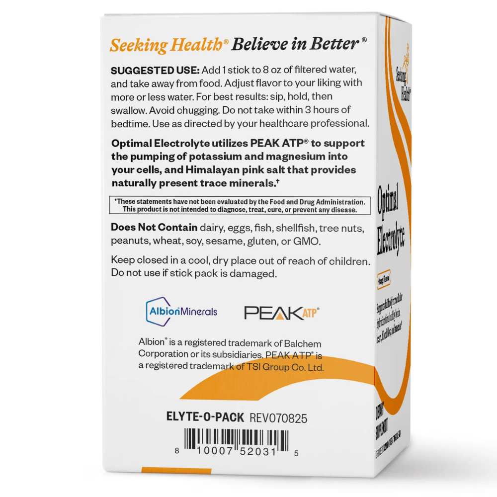 OPTIMAL ELECTROLYTE STICKS