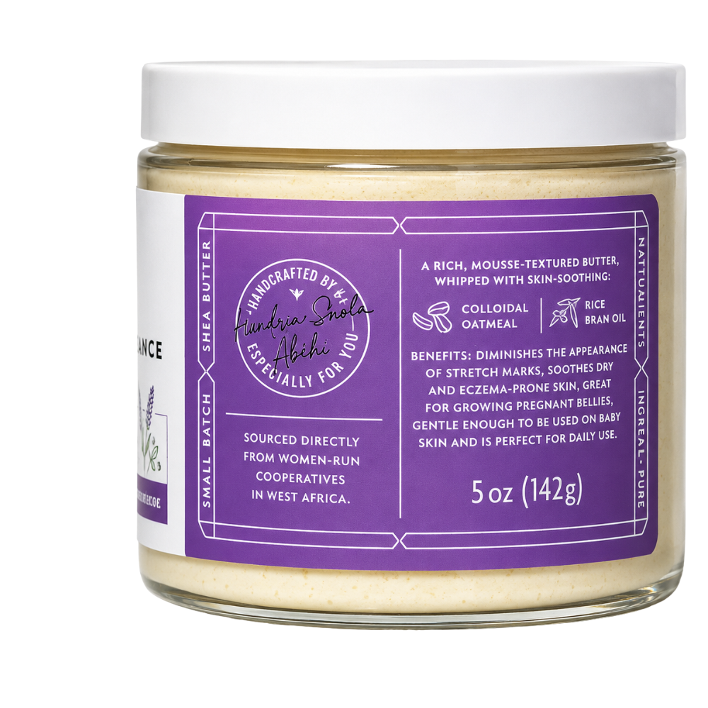 Whipped Shea Butter With Colloidal Oatmeal Lavender