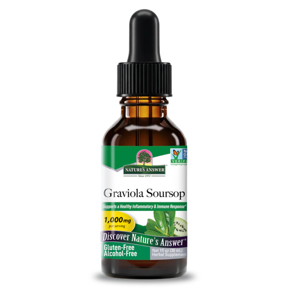 Graviola Soursop Extract - Alcohol Free Liquid