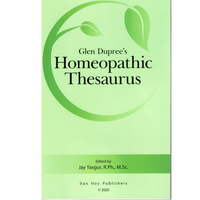 Thumbnail for Glen Dupree’s Homeopathic Thesaurus