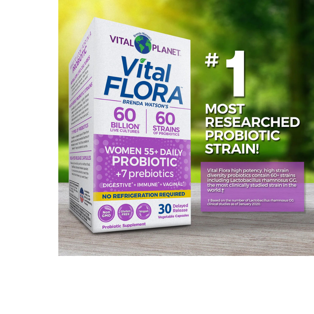 Vital Flora Women Daily 55+ Probiotic