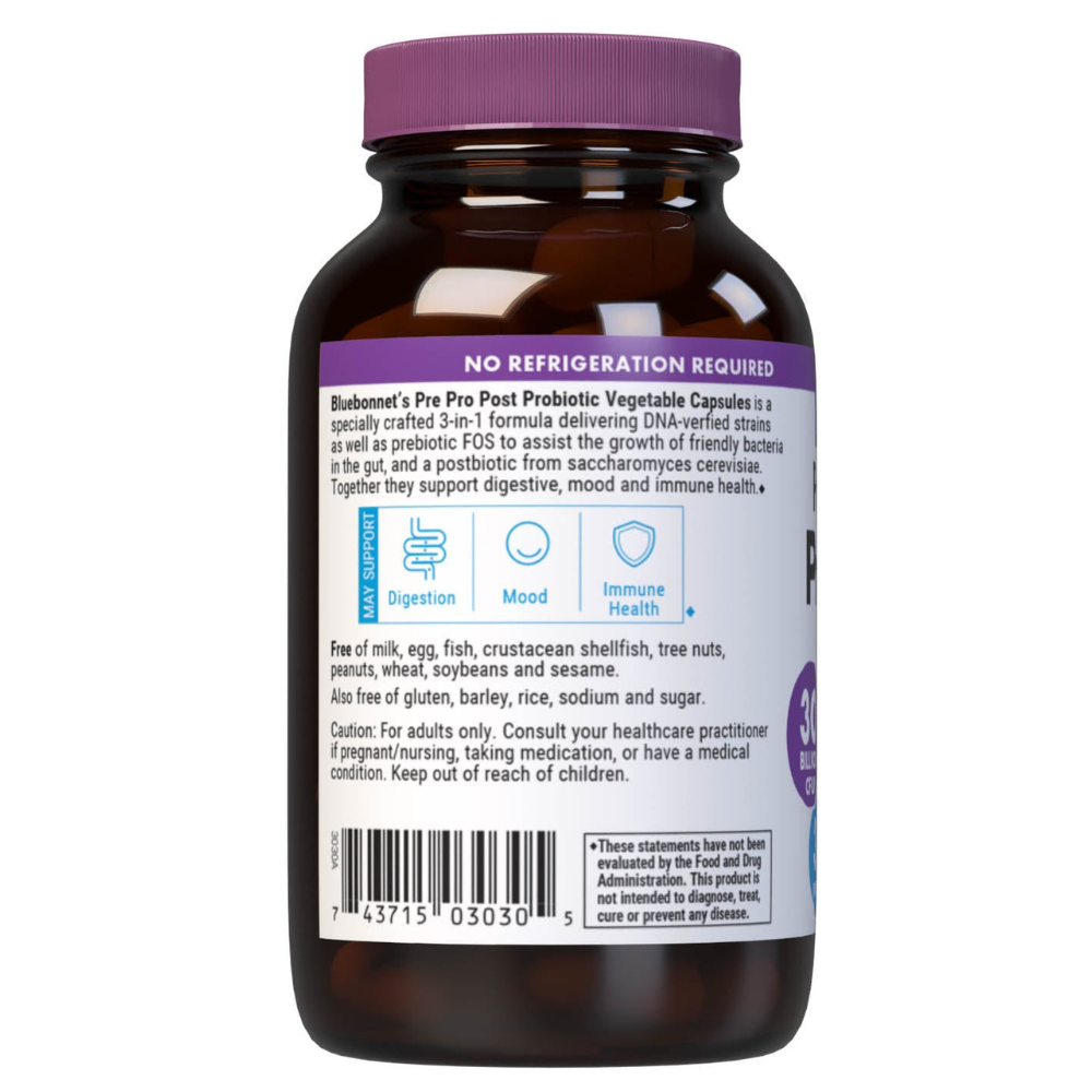 PRE PRO POST PROBIOTIC 30 Billion CFU