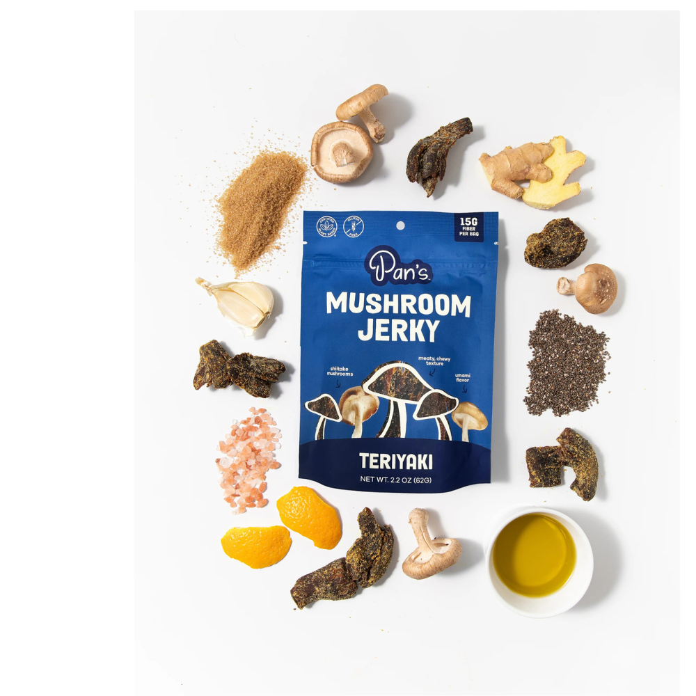 Teriyaki Mushroom Jerky