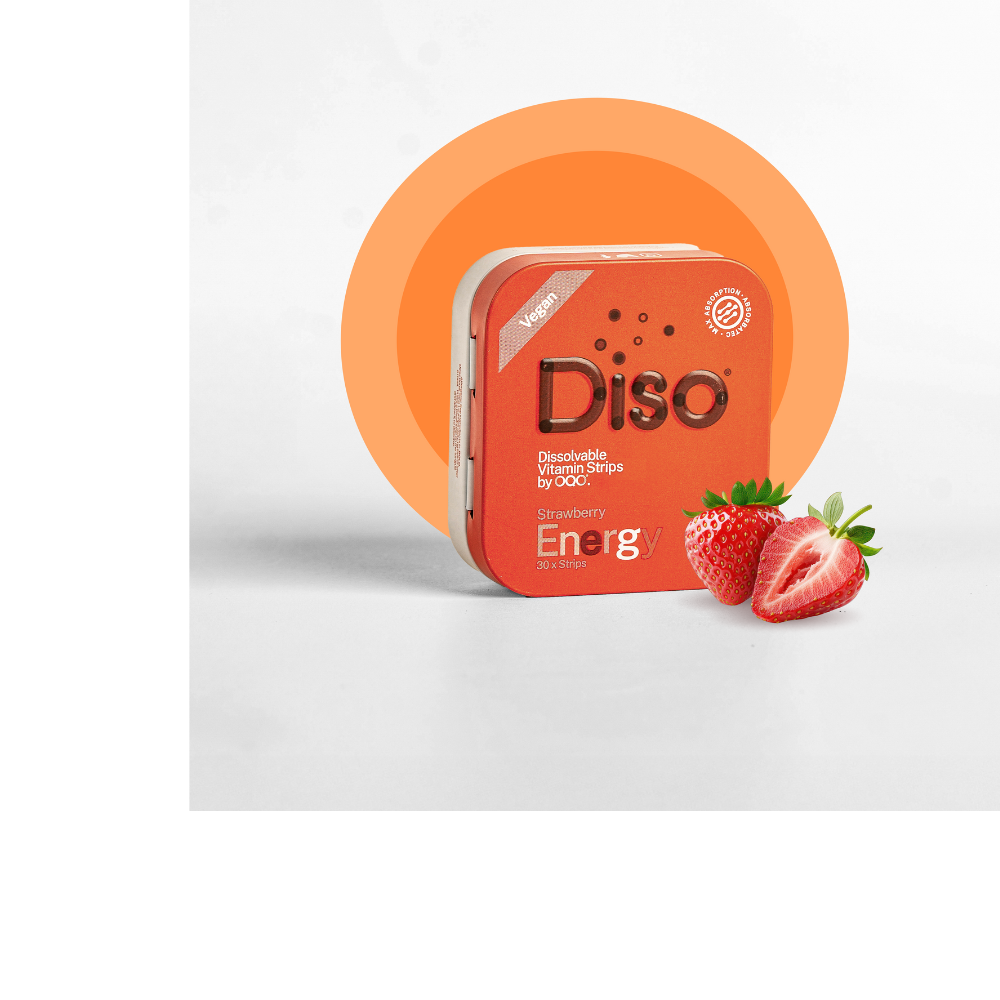 Energy Caffeine Supplements - STRAWBERRY Flavor
