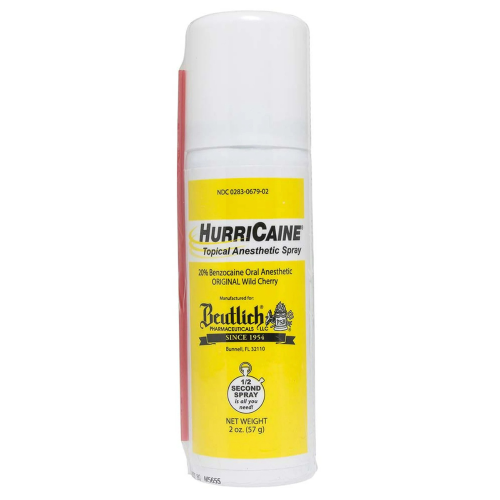 PULVERIZADOR DE ANESTÉSICO TÓPICO HURRICAINE