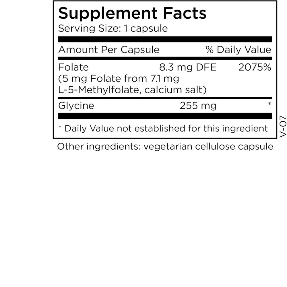 MethylPro L-Methylfolate 5 mg