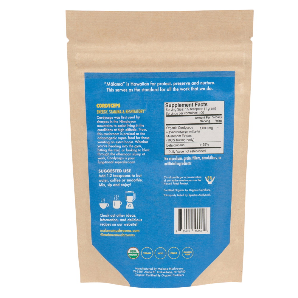 Cordyceps Mushroom Extract Powder