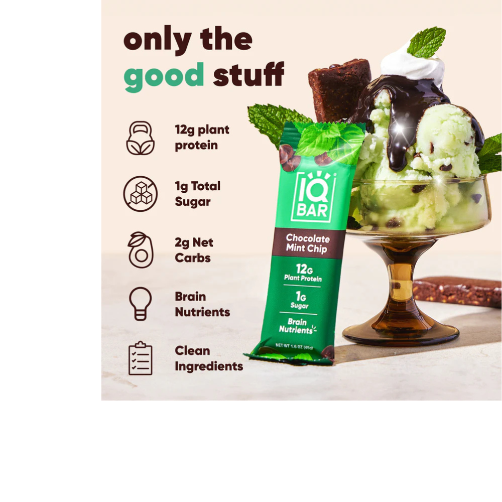 CHOCOLATE MINT CHIP BAR