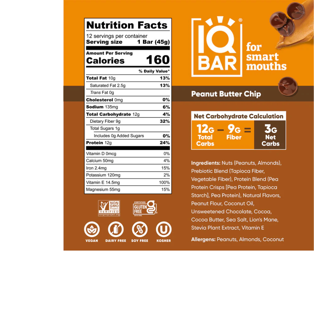 PEANUT BUTTER CHIP BAR