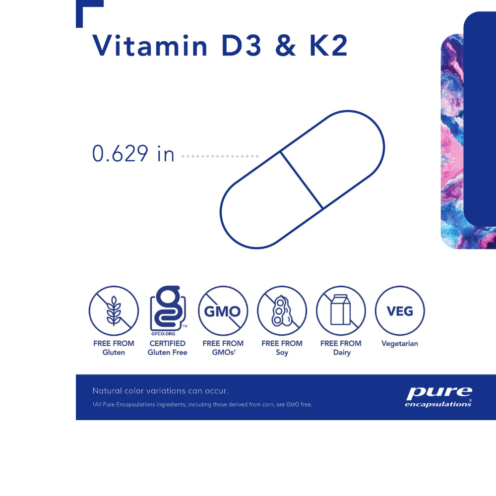 Vitamina D3 y K2