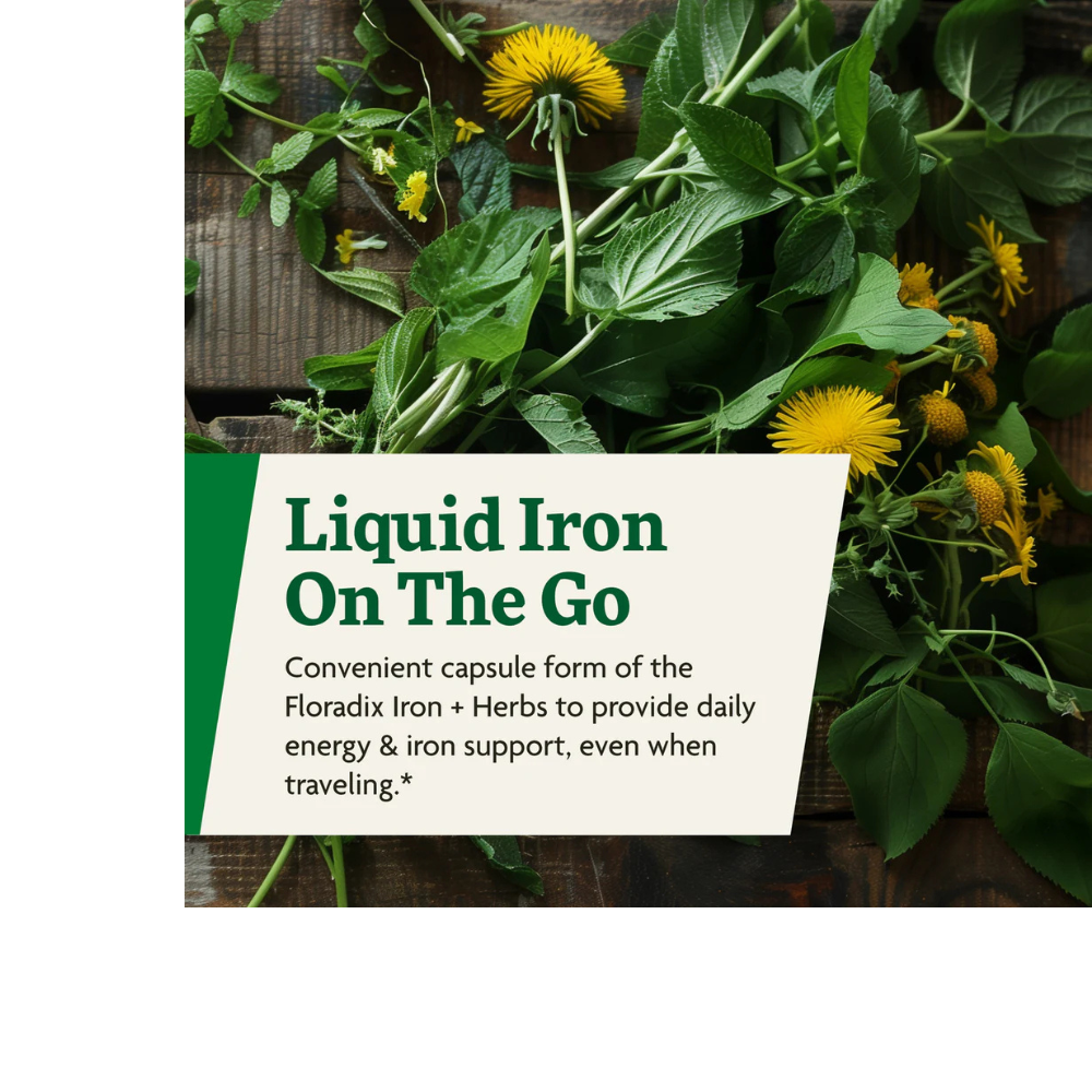 Floradix Iron + Herbs Phyto-Caps
