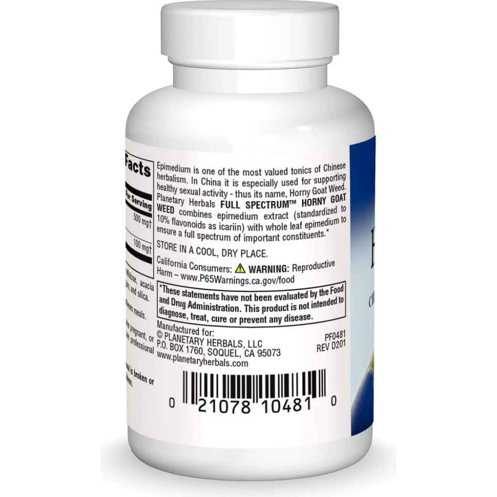 Horny Goat Weed, Full Spectrum 600MG