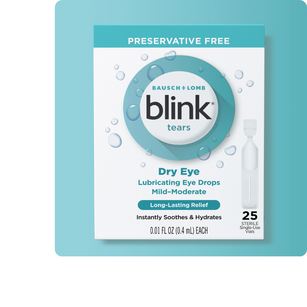 Blink Tears Preservative Free Lubricating Eye Drops