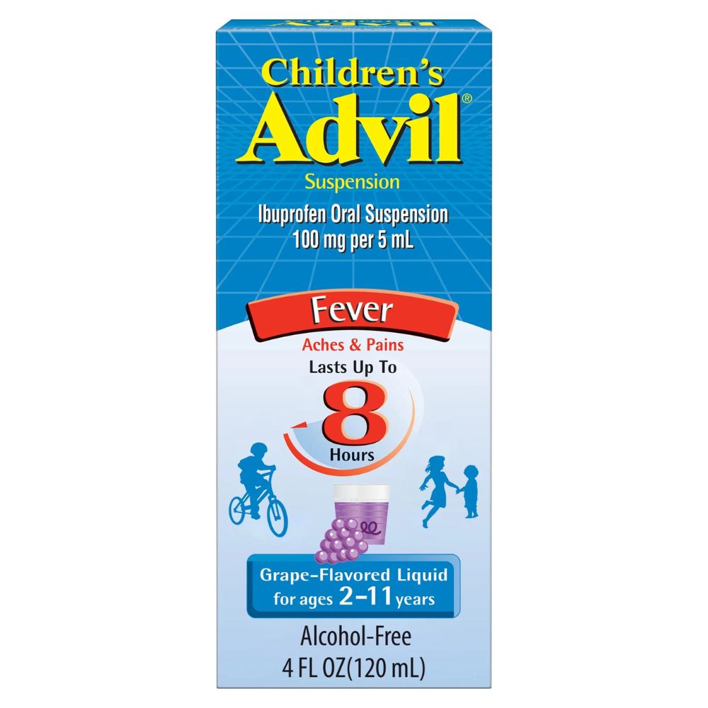 Advil Pediátrico en Suspensión Líquida con sabor a Uva