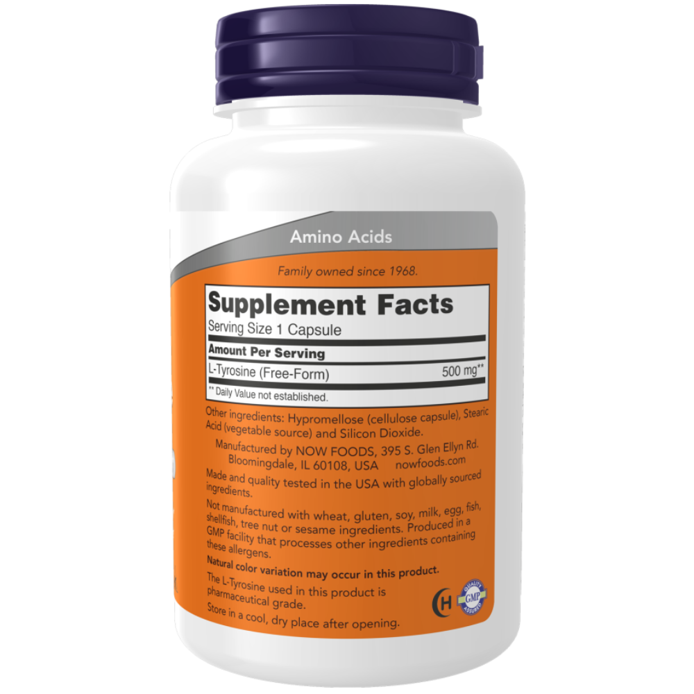 L-TYROSINE 500 MG CAPSULES