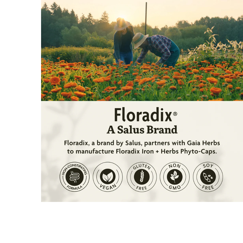 Floradix Iron + Herbs Phyto-Caps