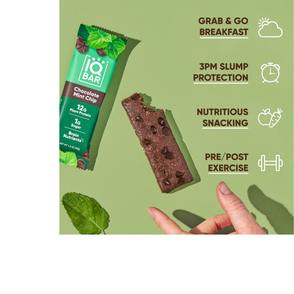 CHOCOLATE MINT CHIP BAR