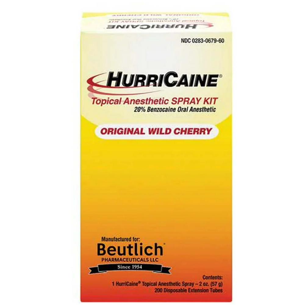 PULVERIZADOR DE ANESTÉSICO TÓPICO HURRICAINE