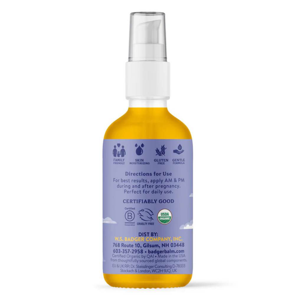 PREGNANT BELLY OIL ROSE & VANILLA