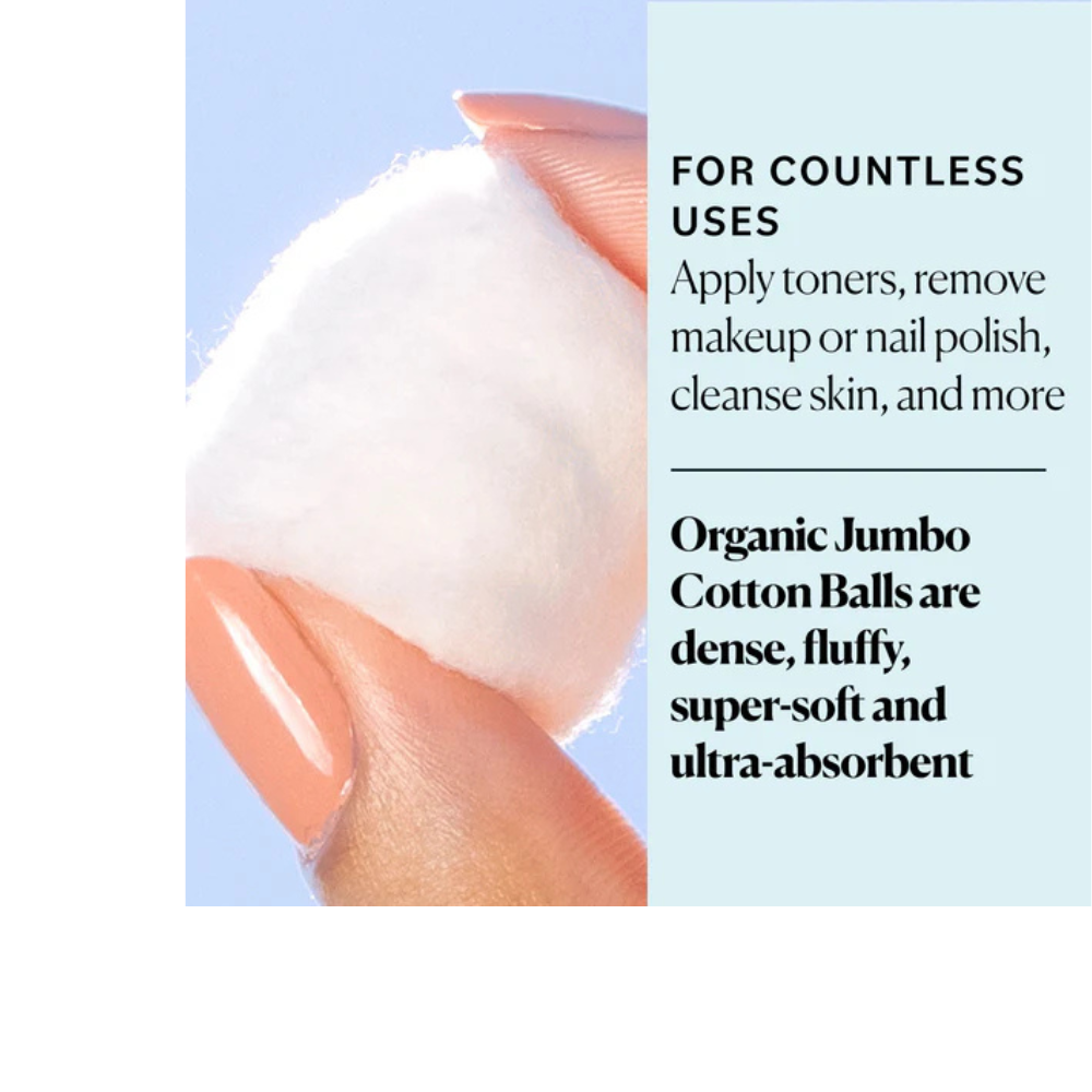 ORGANIC JUMBO COTTON BALLS