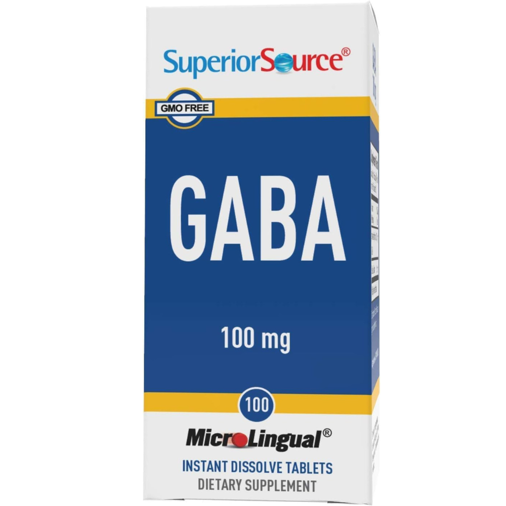 GABA (Gamma-Aminobutyric Acid) 100 mg