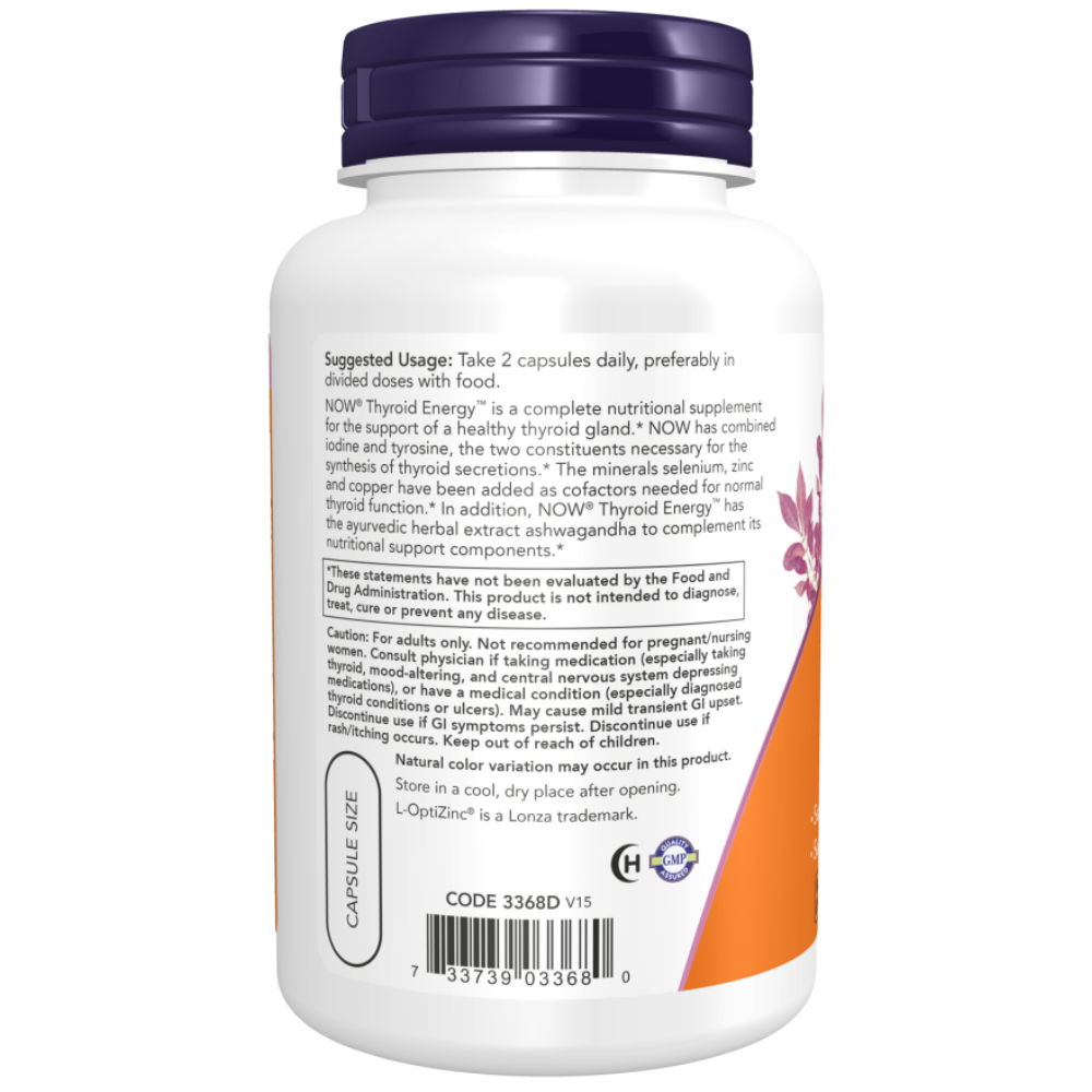 THYROID ENERGY VEG CAPSULES