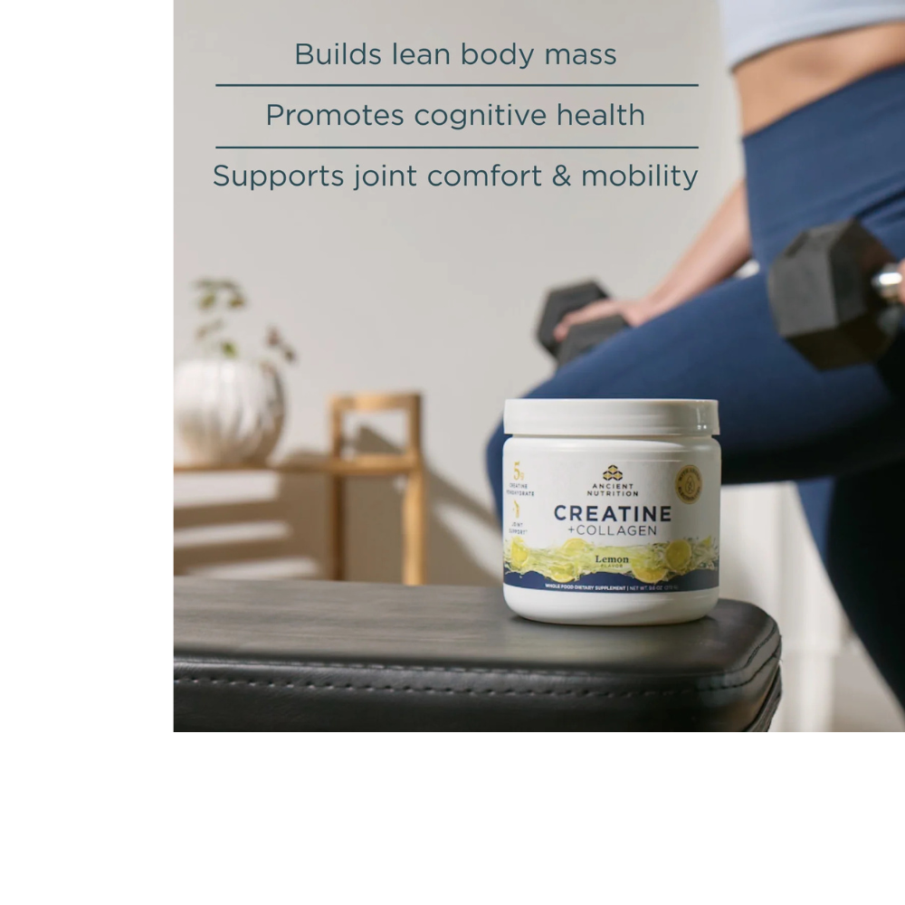 Creatine + Collagen + Electrolytes - Lemon Flavor