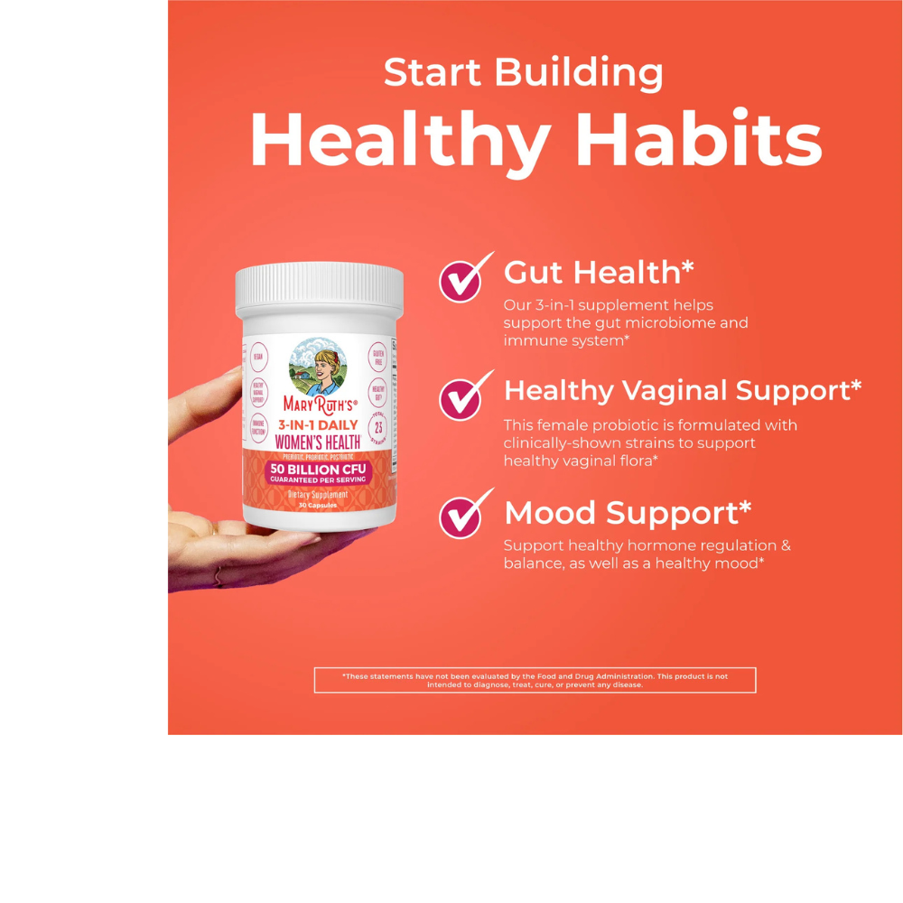 3-IN-1 DAILY WOMEN'S HEALTH CAPSULES 50 BILLION CFU