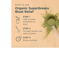 Thumbnail for Organic SuperGreens Bloat Relief - CITRUS APPLE FLAVOR