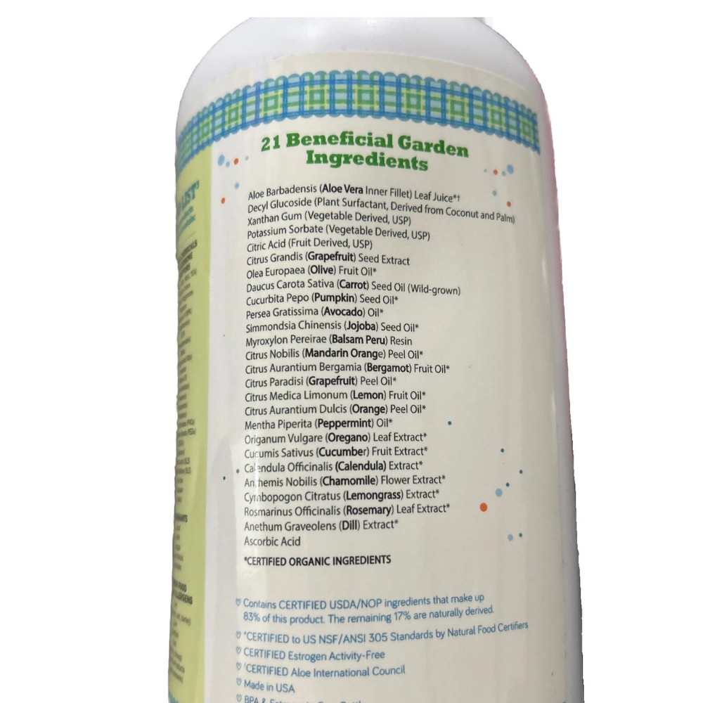 CHAMPÚ Y GEL DE BAÑO INFANTIL SPRING GARDEN