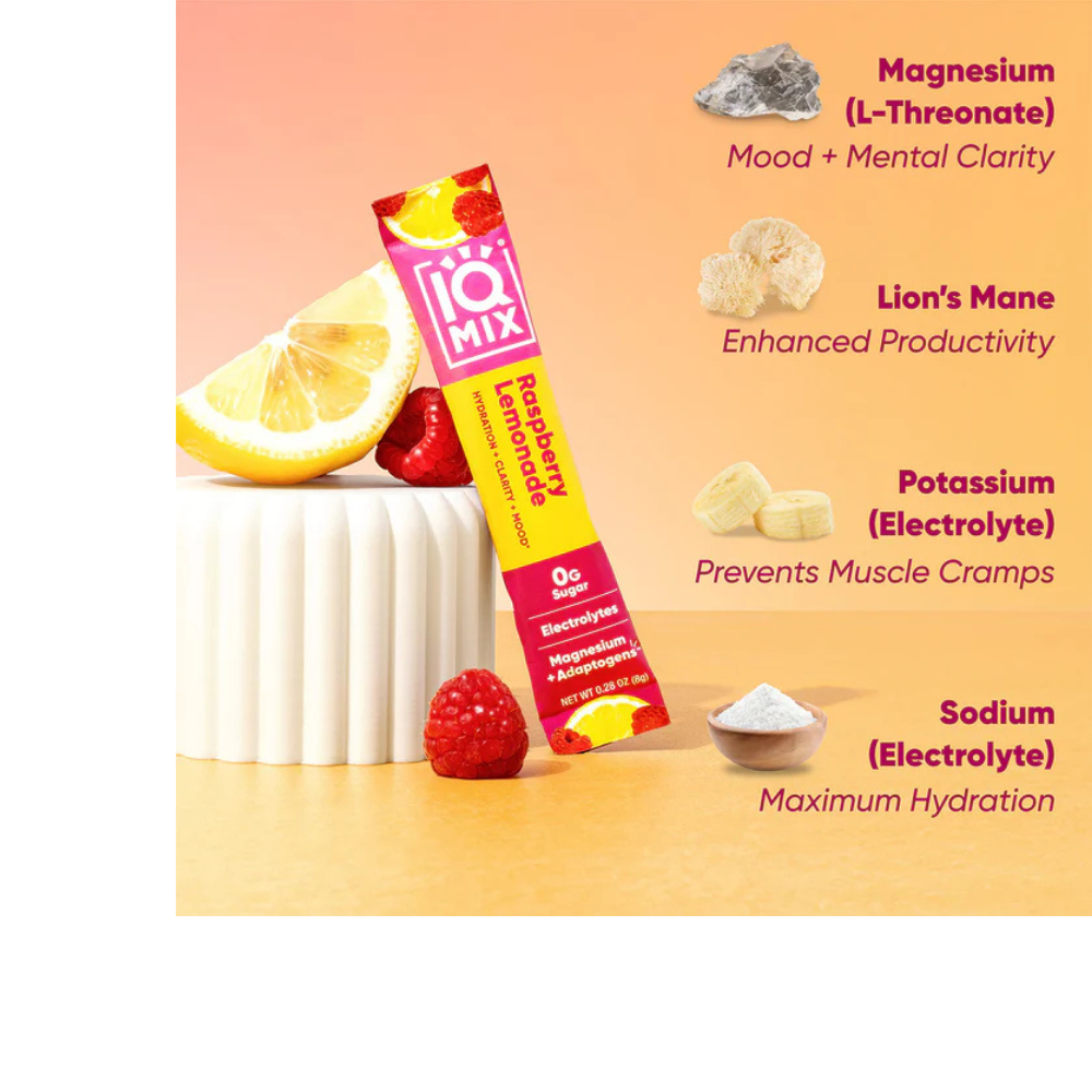 IQ MIX RASPBERRY LEMONADE