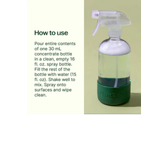 Thumbnail for Glass Spray Bottle with Forest Green Sleeve