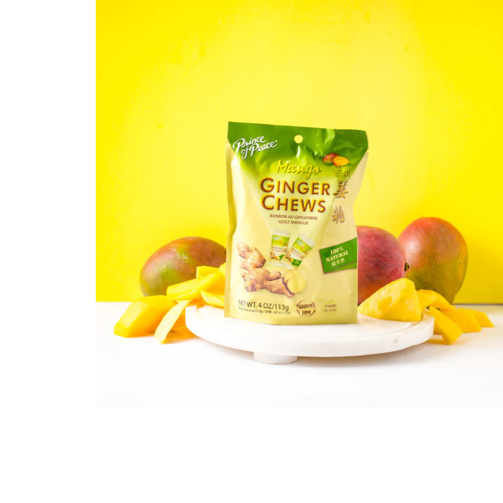 Prince of Peace Ginger Candy Chews With Mango