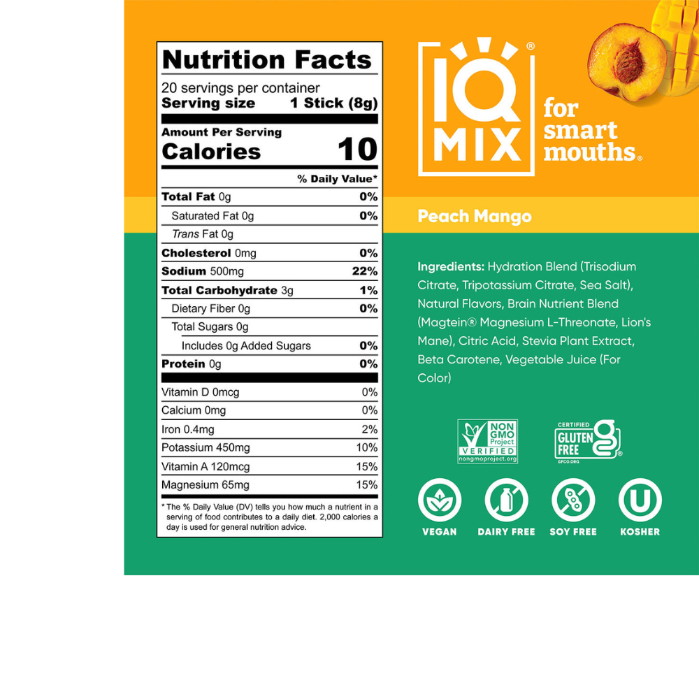 IQ MIX PEACH MANGO