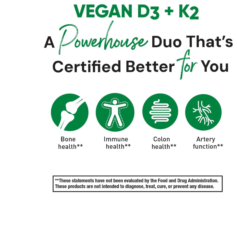 Vegan D3 + K2