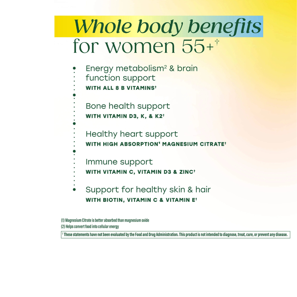 Women's 55+ Whole Body Multi Gummies