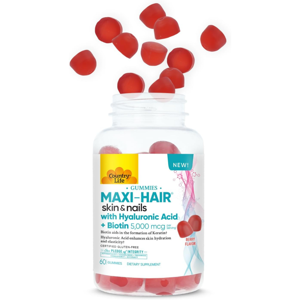 Maxi-Hair with Hyaluronic Acid + Biotin Gummy