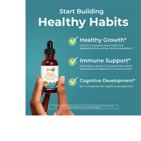 Thumbnail for Organic Toddler Multivitamin Liquid Drops With Iron