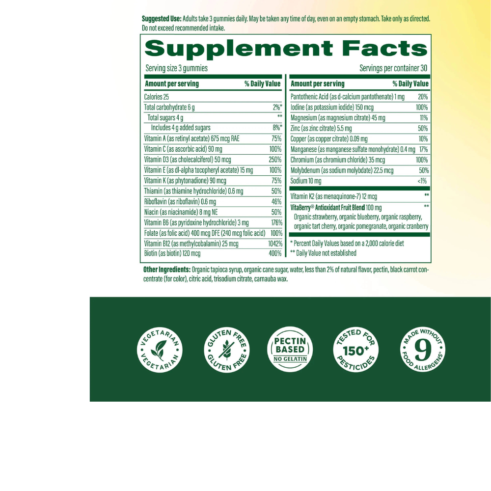 Women's 55+ Whole Body Multi Gummies