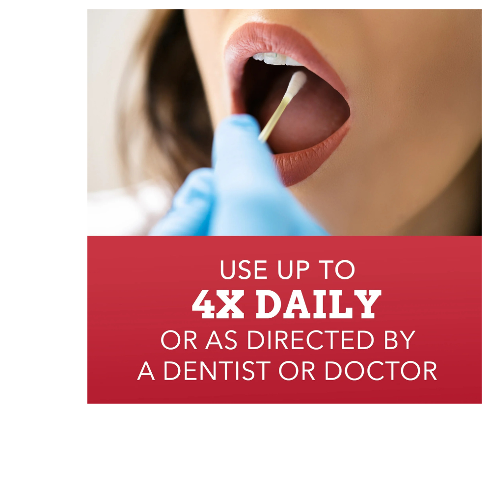 Orajel 2X Medicated Toothache & Mouth Sores Liquid