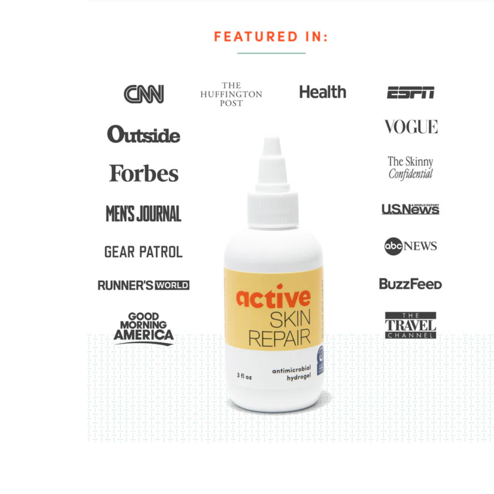 Active Skin Repair Hydrogel