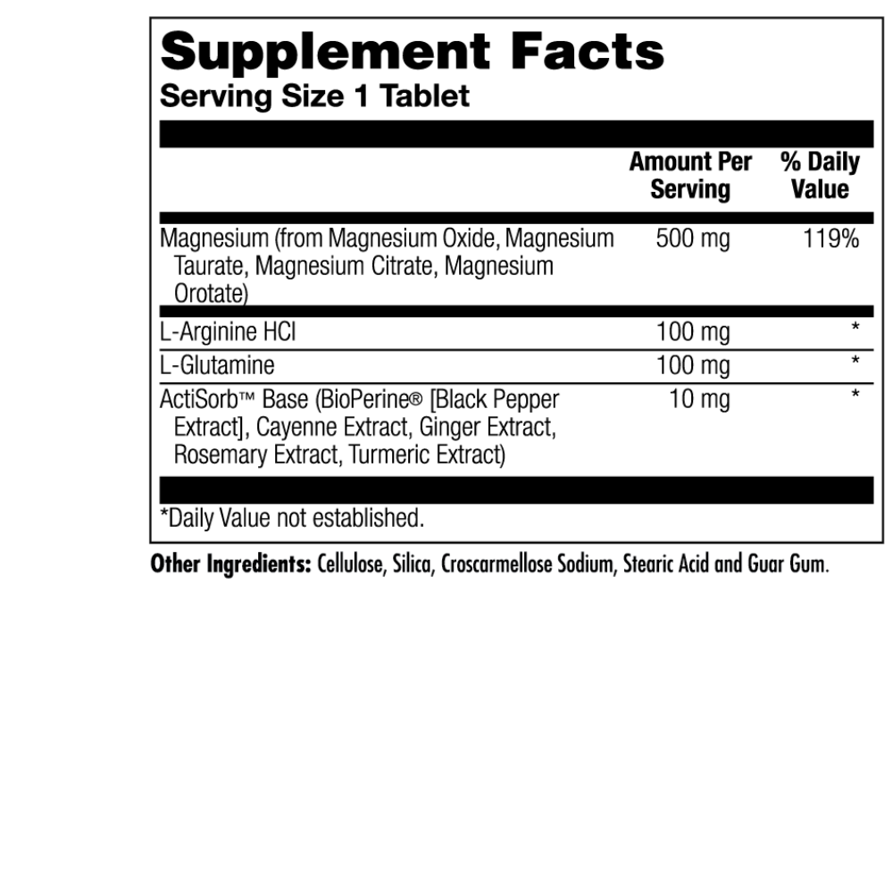 MAGNESIUM ONCE DAILY TABLETS 500MG