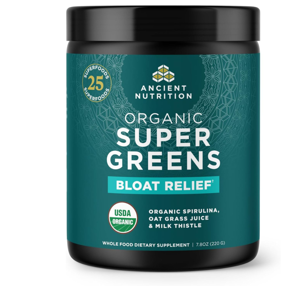 ORG SUPER GREENS BLOAT RELIEF - UNFLAVORED