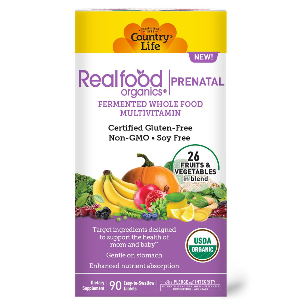 Multivitamínico prenatal Realfood Organics