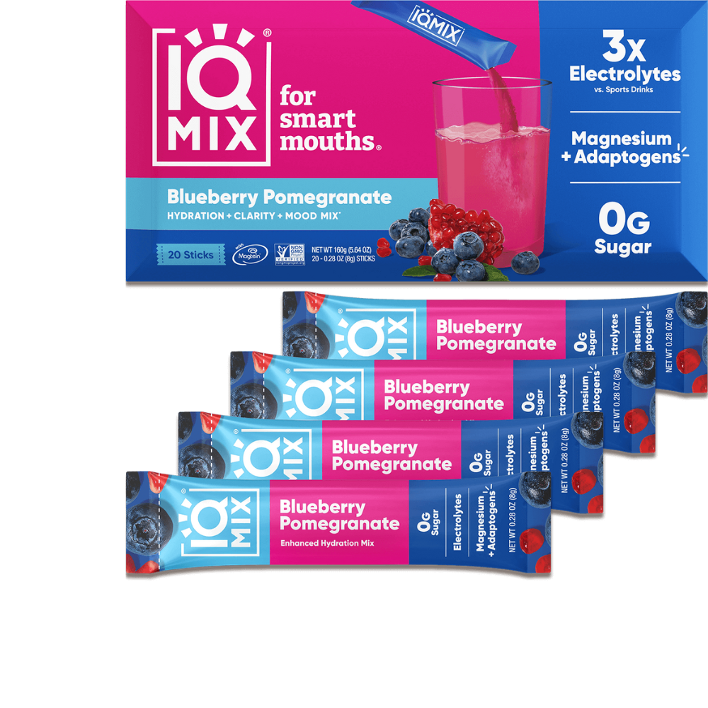 IQ MIX BLUEBERRY POMEGRANATE