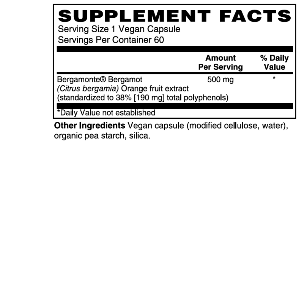 BERGAMOT 500 MG